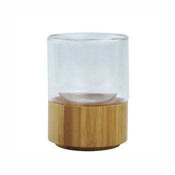 200ml竹玻璃酒杯-雙層玻璃杯_0